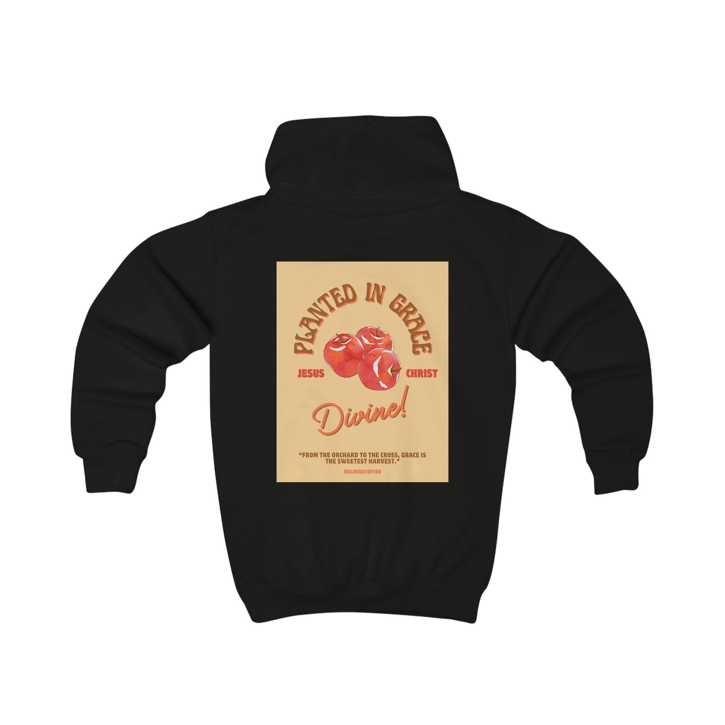 Kids Hoodie- Divine Apple