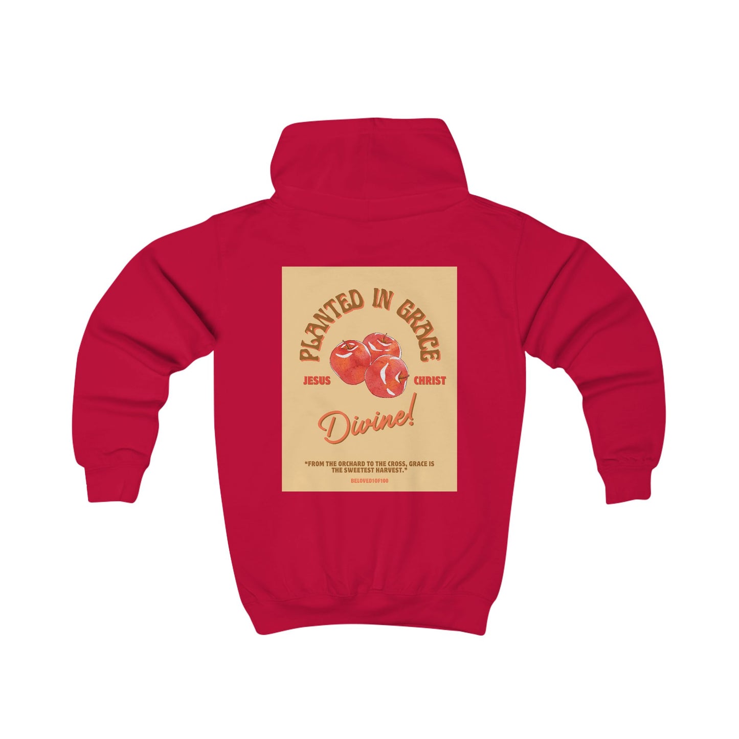 Kids Hoodie- Divine Apple