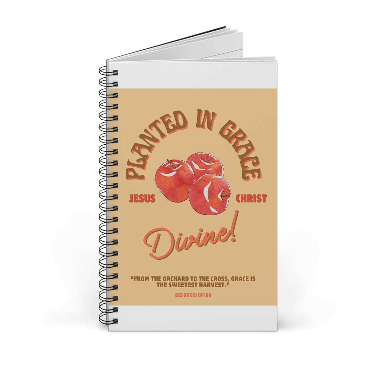 Spiral Notebook- Divine Apple