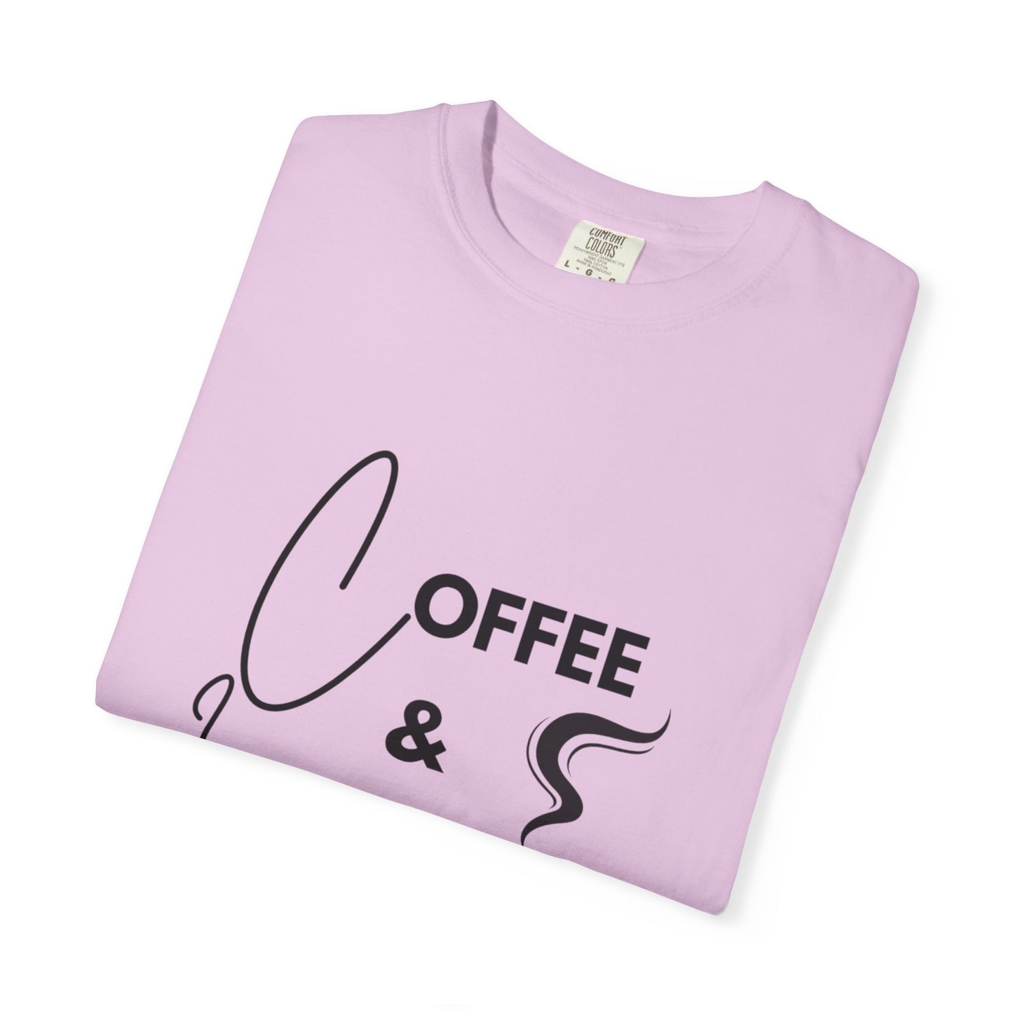 Adult Tee - Coffee & Jesus Pattern