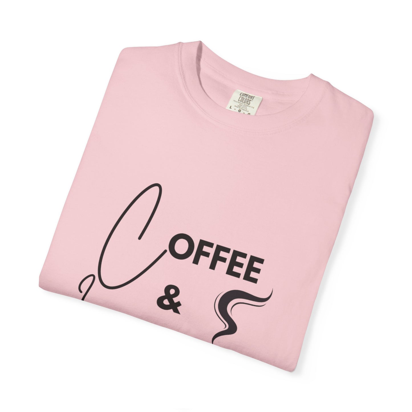 Adult Tee - Coffee & Jesus Pattern