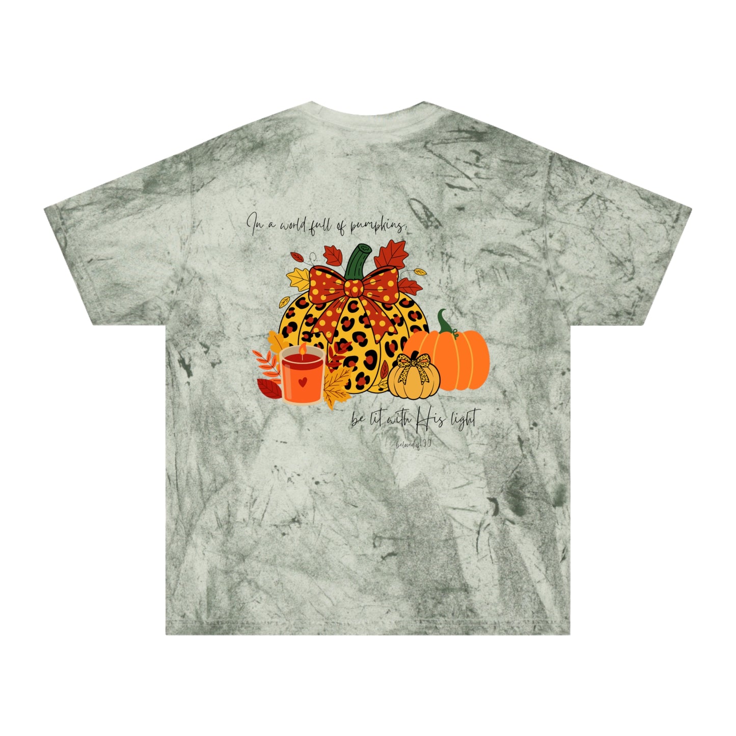 Adult Tee Color Blast  - Pumpkins