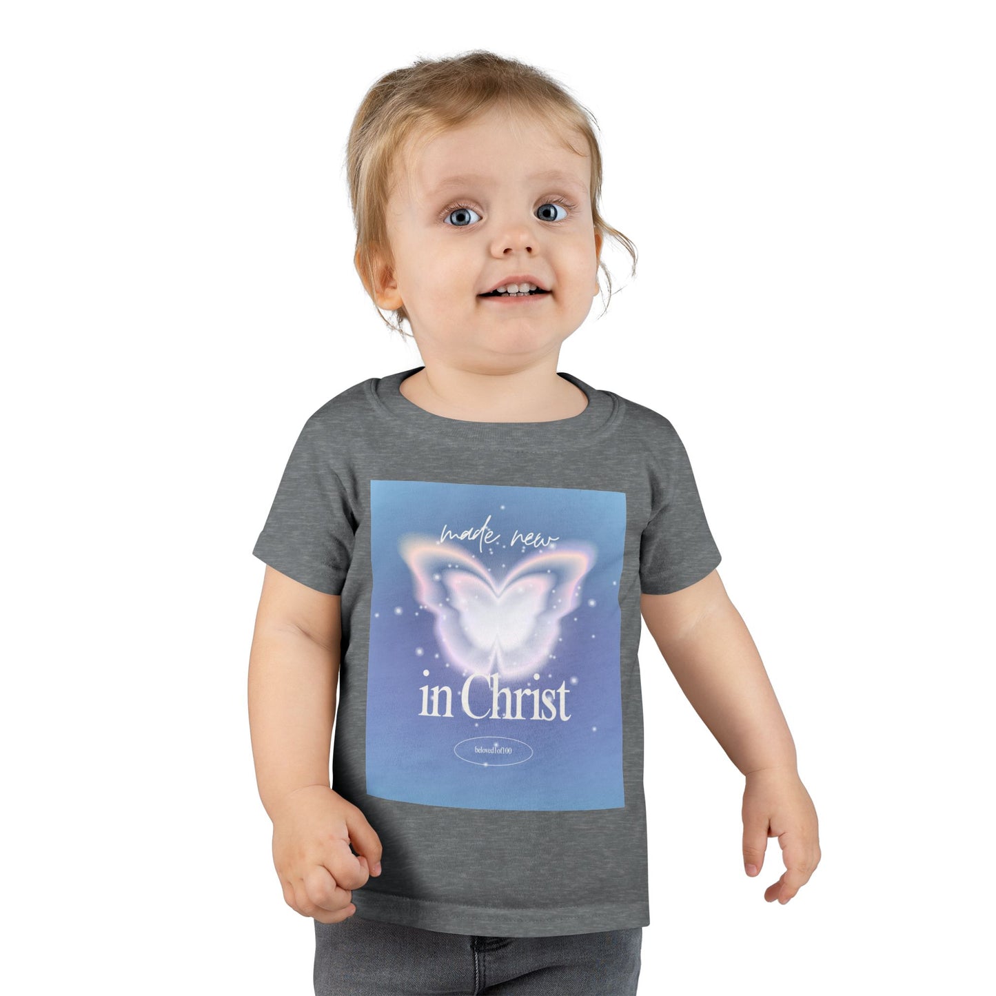 Toddler Tee - Made New Butterfly
