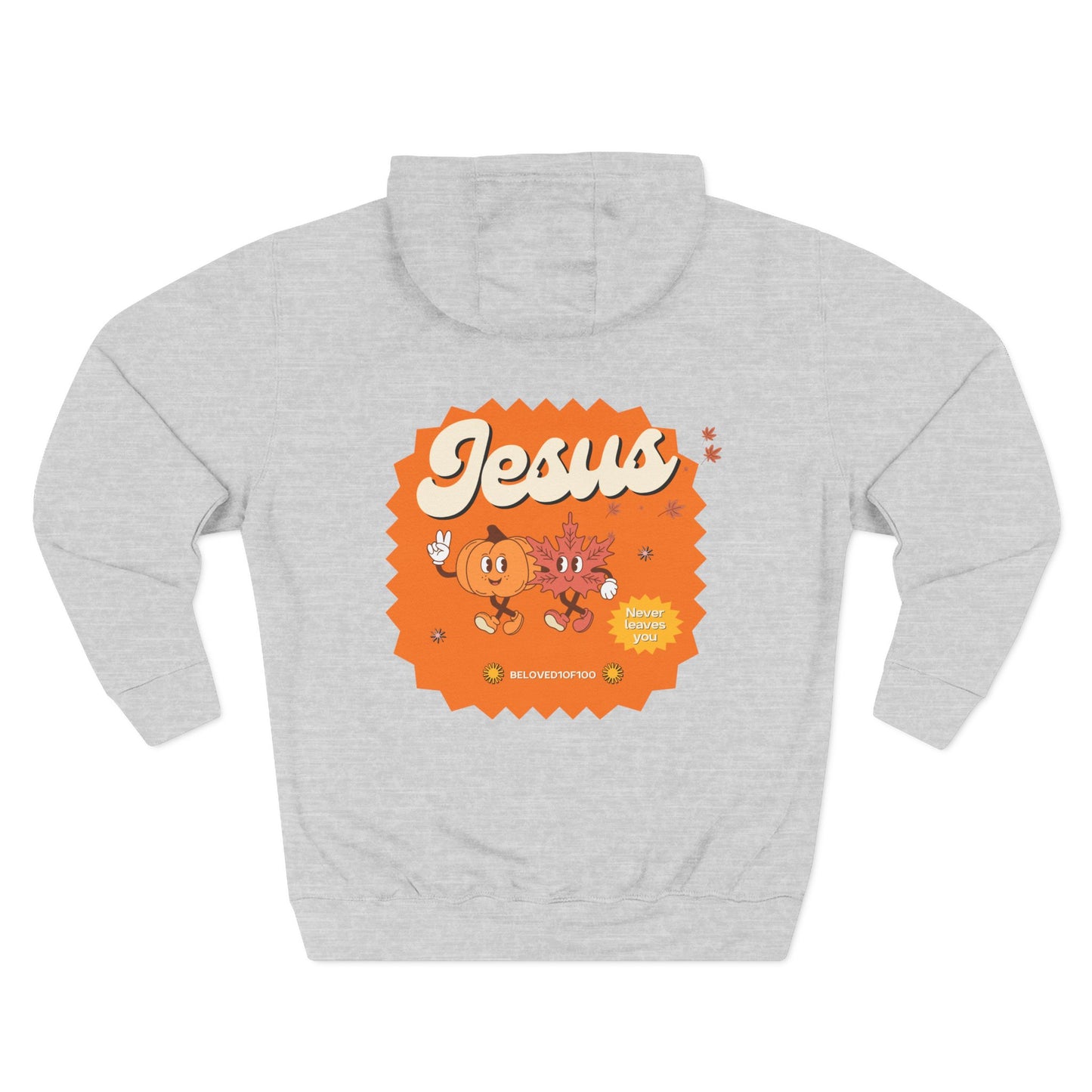 Hoodie - Jesus Never Leaves