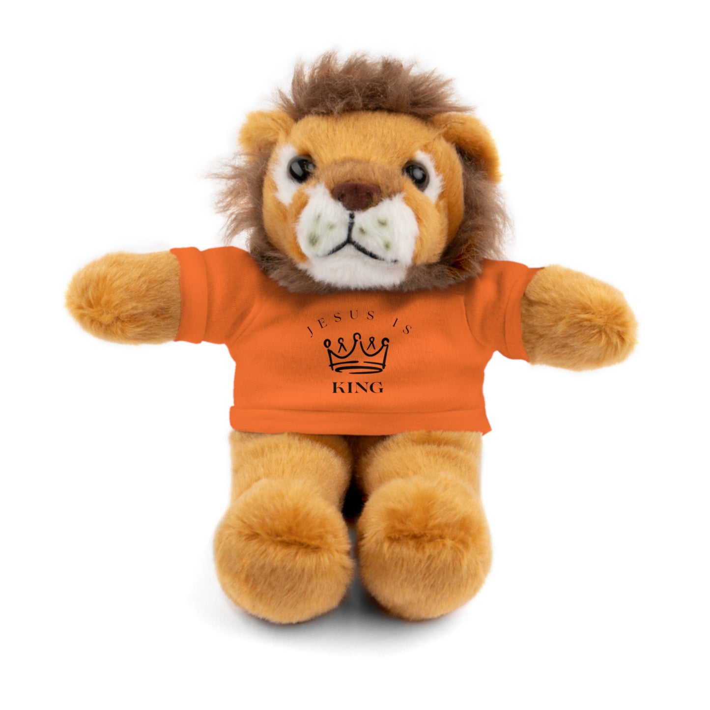 Plush Animals- Jesus is King Pattern
