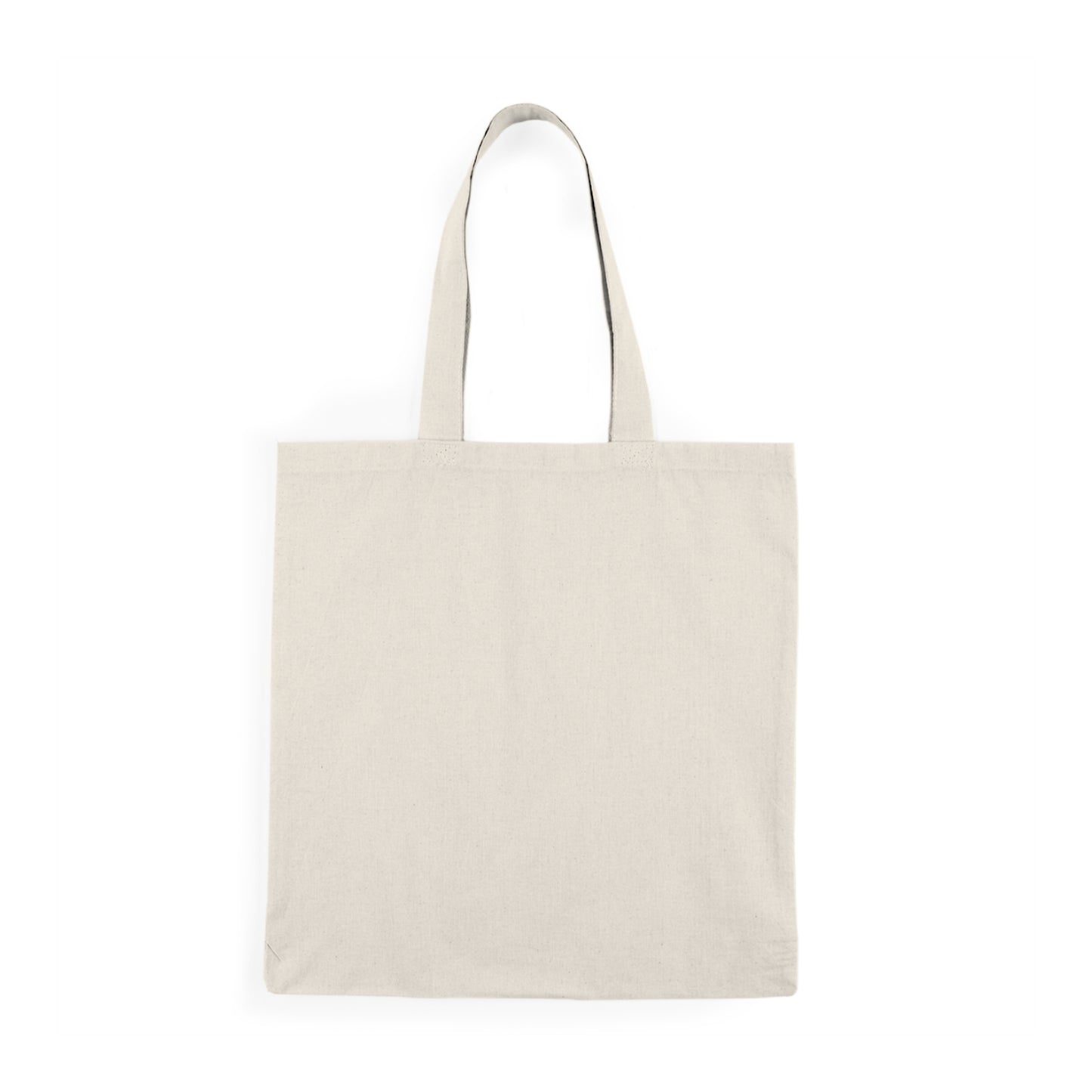 Natural Tote Bag- Bird of Paradise African Violet Pattern
