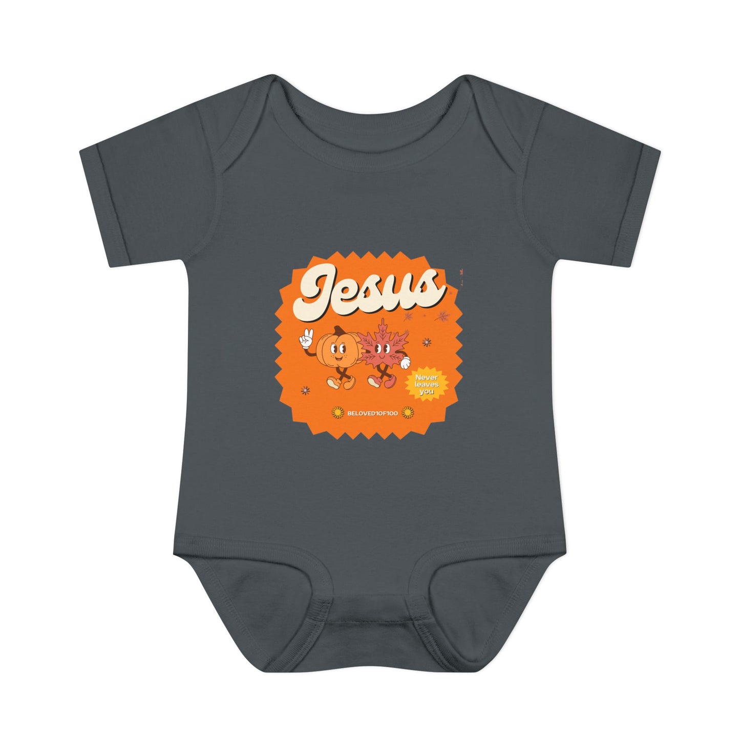 Infant/Toddler Onsie - Jesus Never Leaves