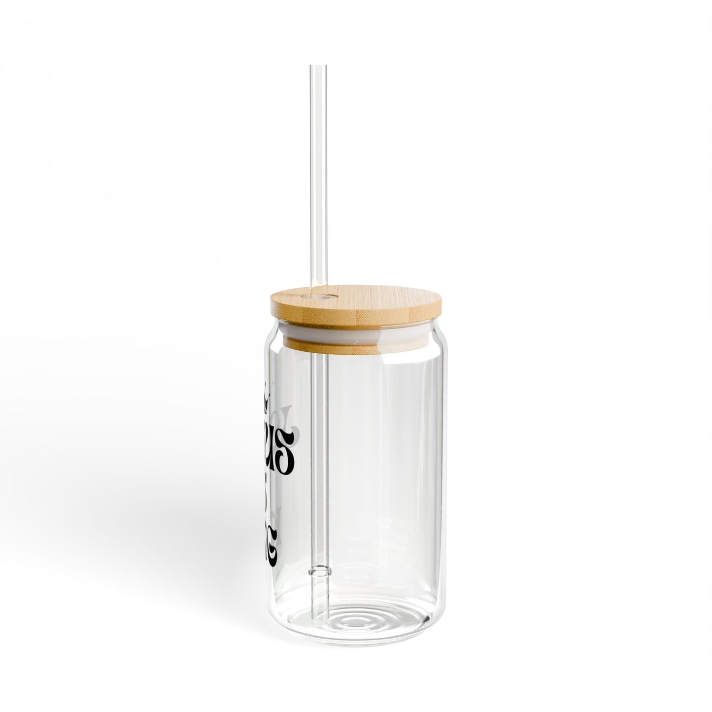 Glass Tumbler- Jesus is King Pattern