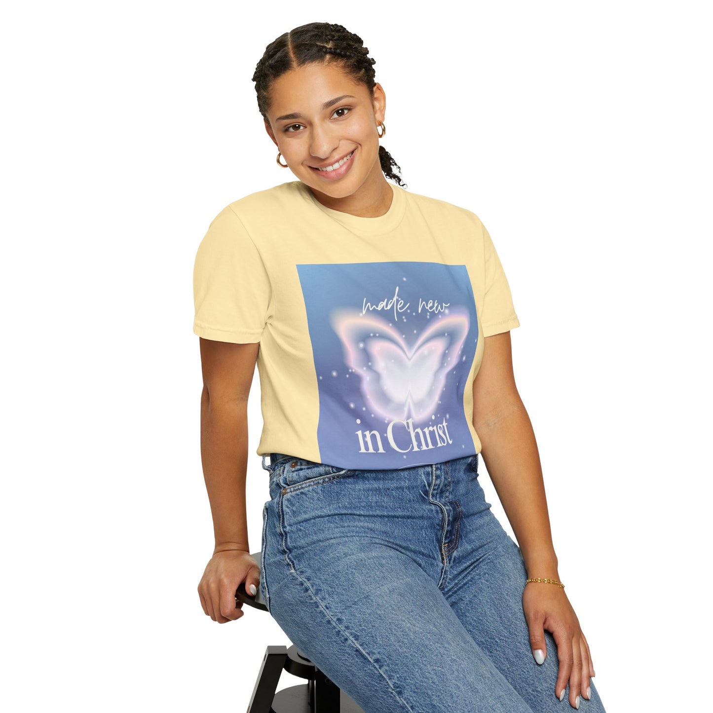 Adult Tee - Made New Butterfly