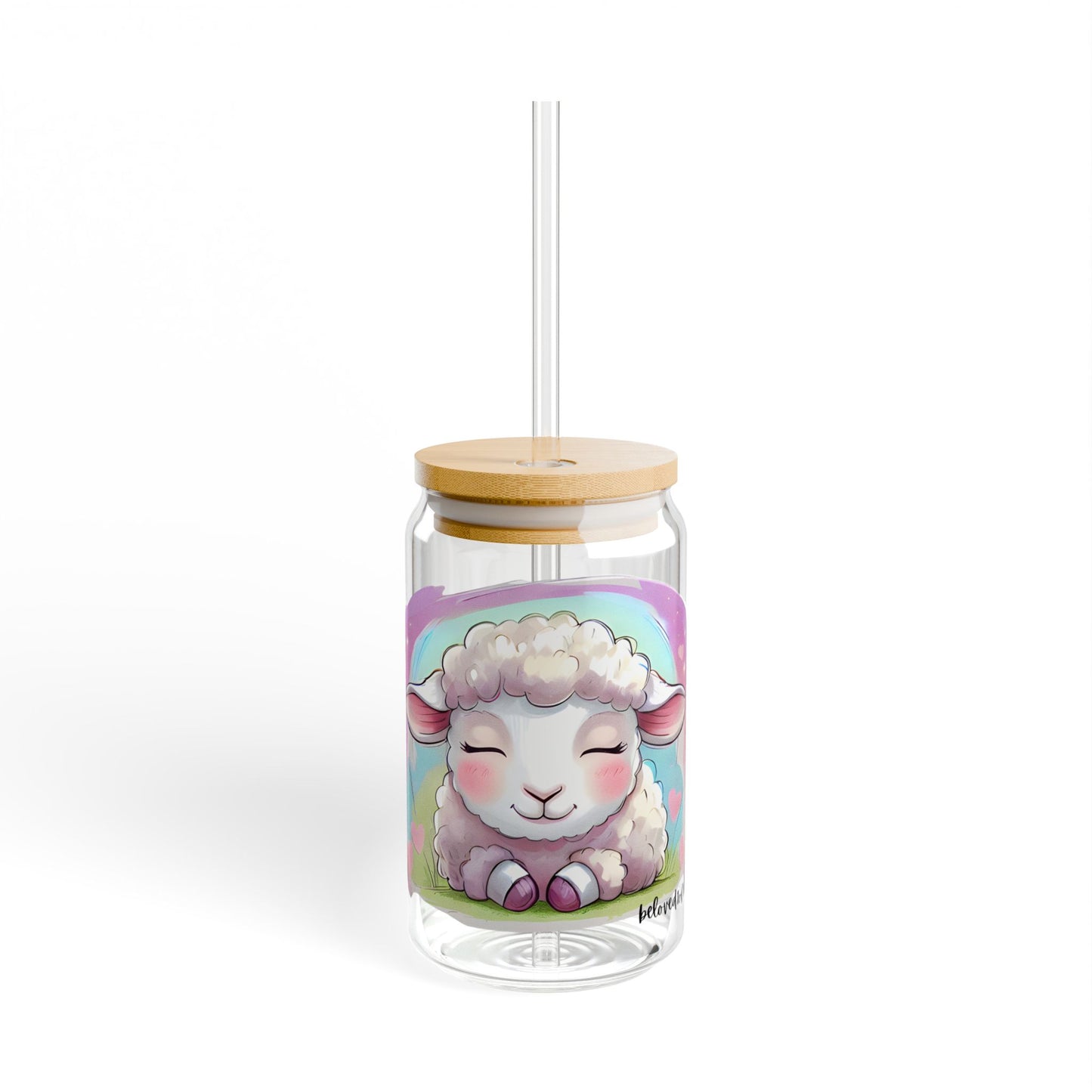 Glass Cup- beloved1of100