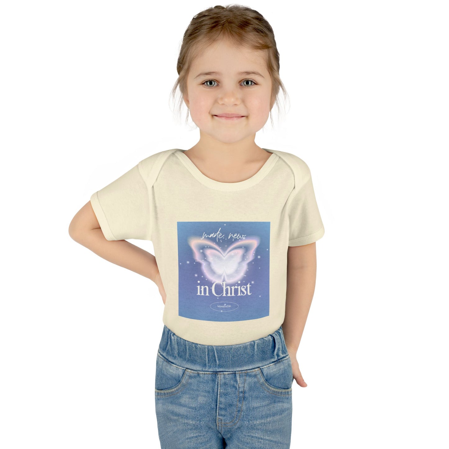 Infant/Toddler Onsie - Made New Butterfly