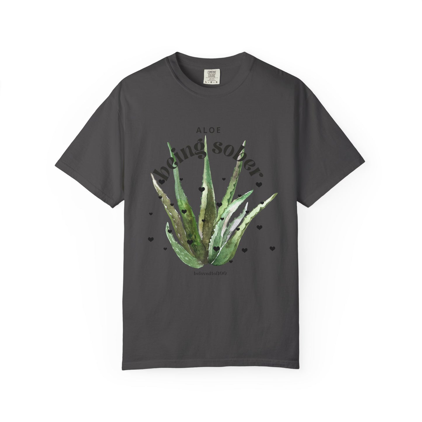 Adult Tee - Aloe being sober