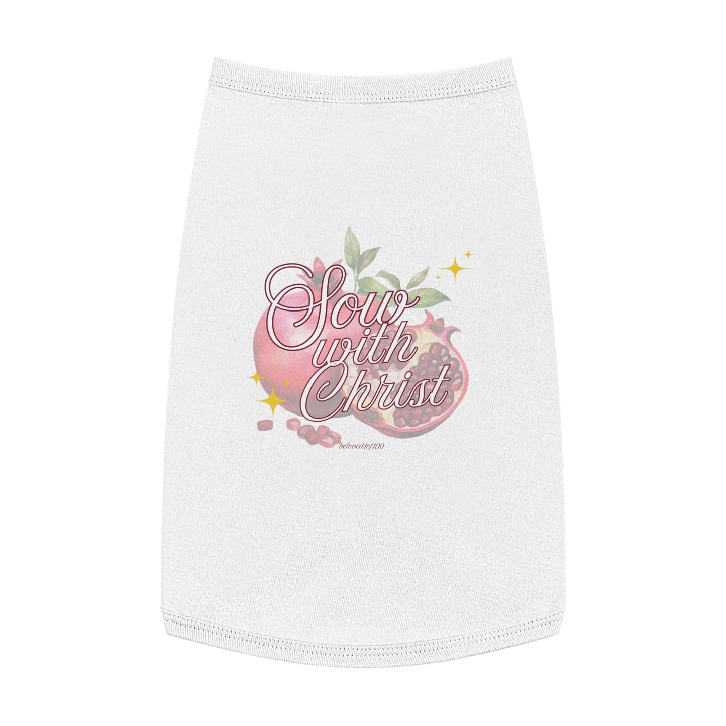 Pet Tee- Sow with Christ