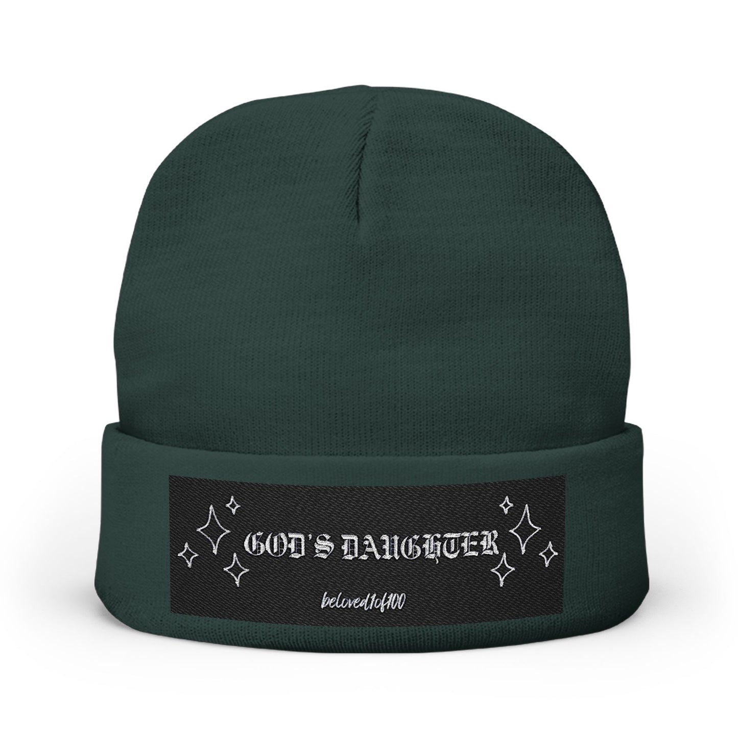Knit Beanie - God's Daughter