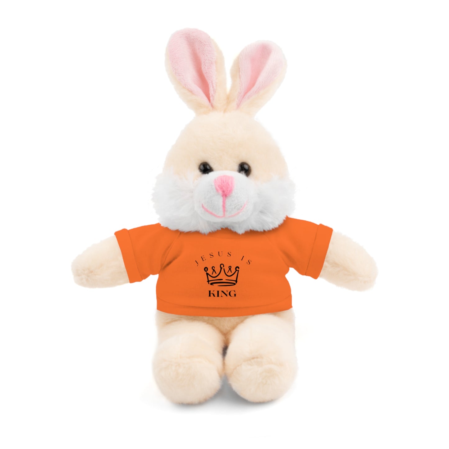 Plush Animals- Jesus is King Pattern