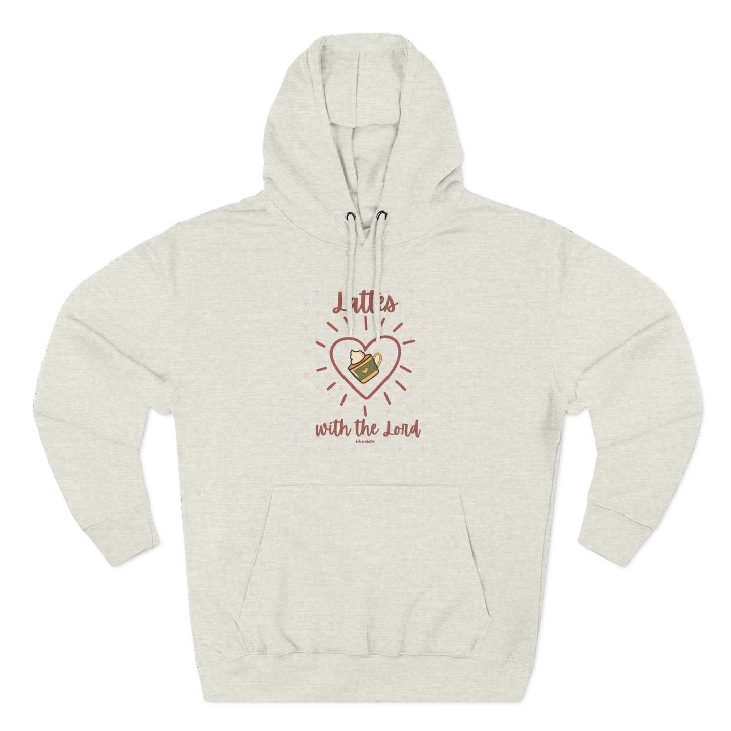 Hoodie - Lattes with the Lord