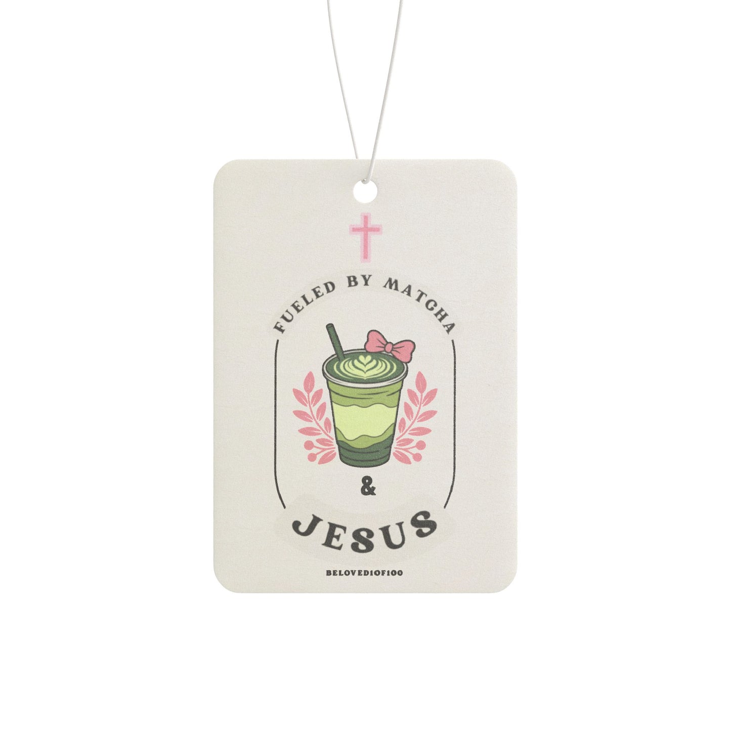 Air Freshener- Matcha & Jesus