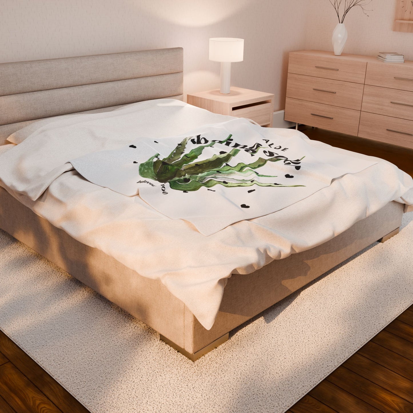 Plush Blanket- Aloe being sober