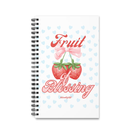 Spiral Notebook- Fruit of Blessing