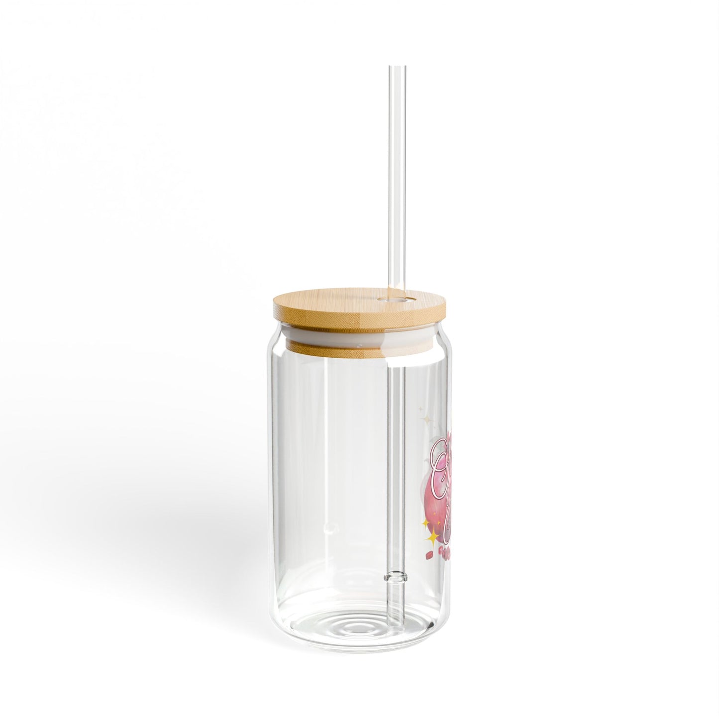 Glass Cup- Sow with Christ