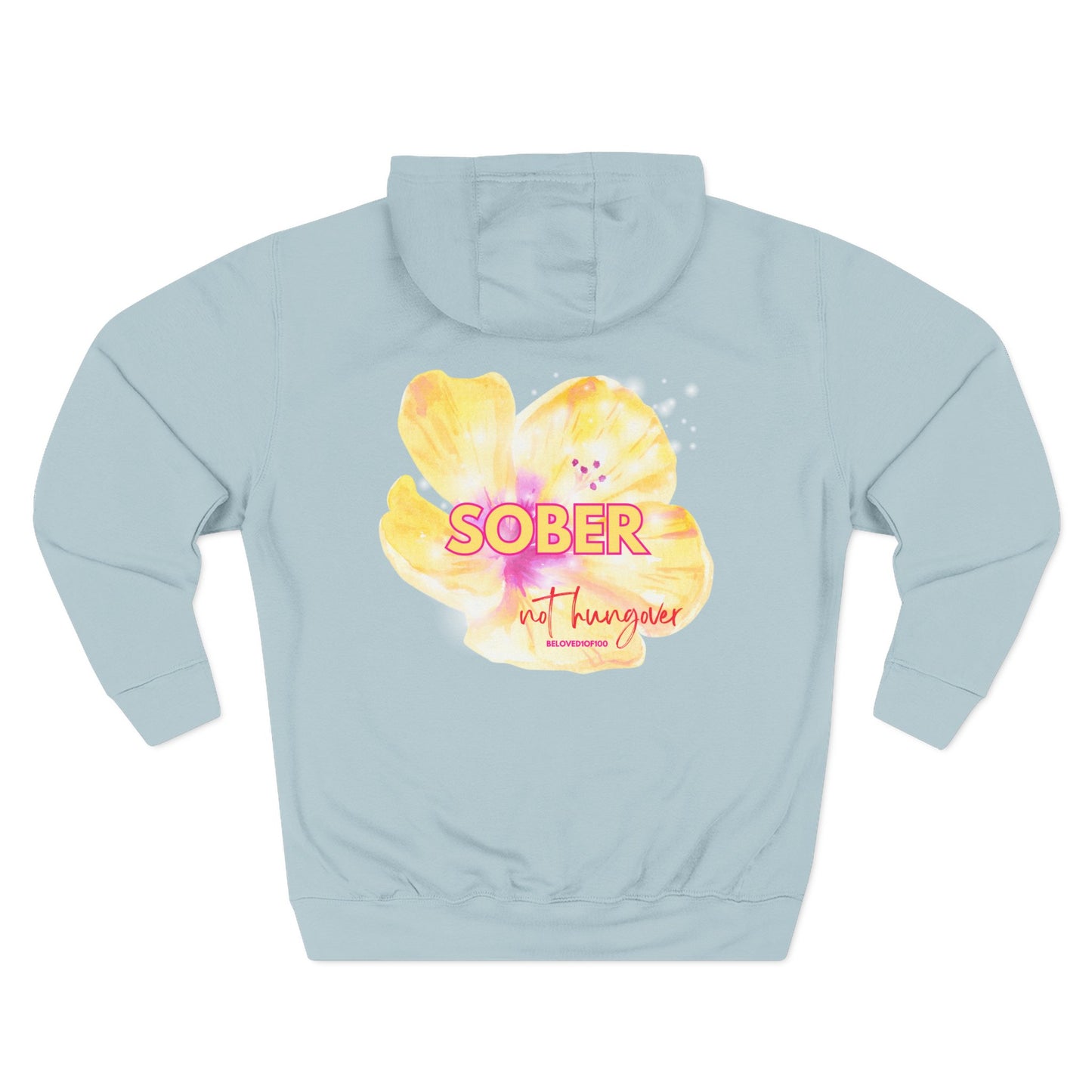 Hoodie - Sober not hungover