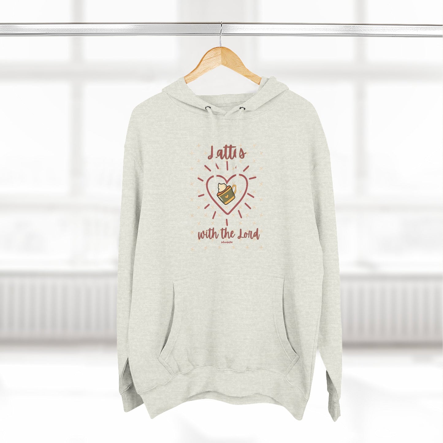 Hoodie - Lattes with the Lord