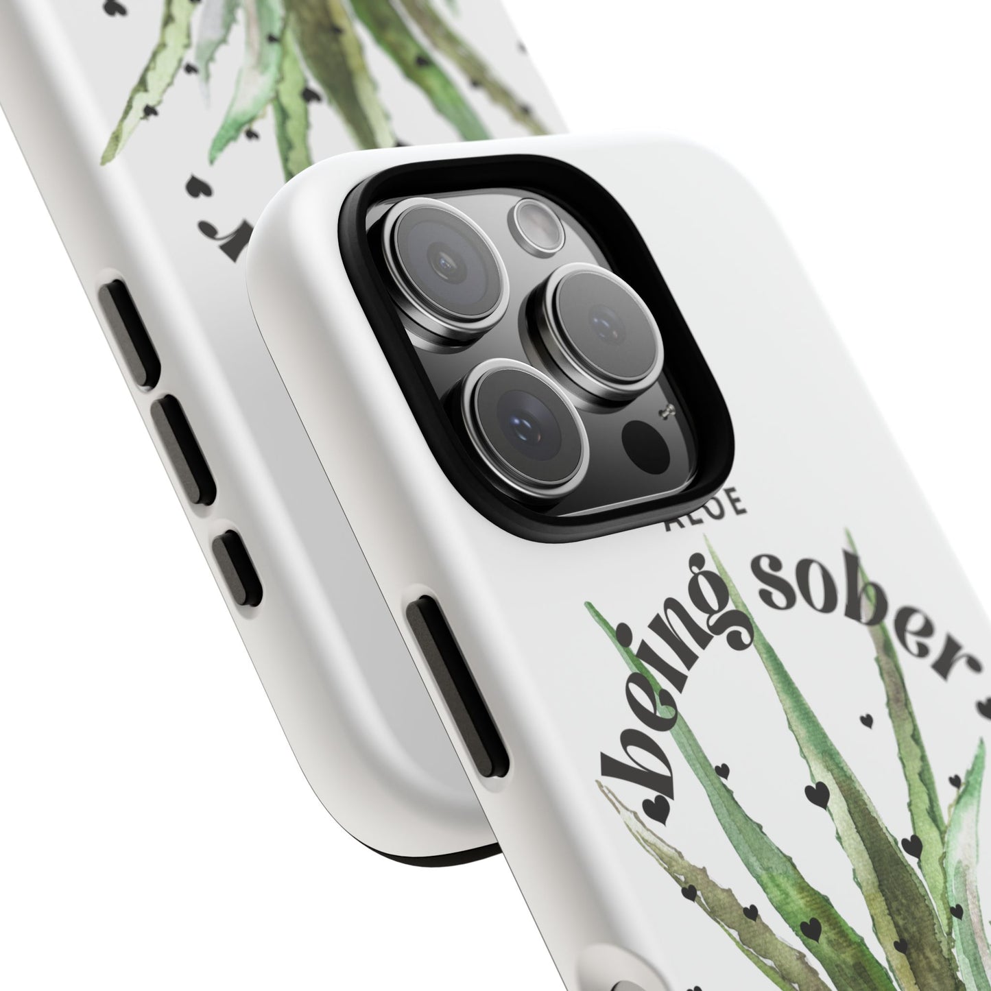 IPhone case - Aloe being sober