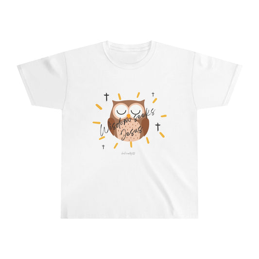 Youth Tee - Wisdom seeks Jesus