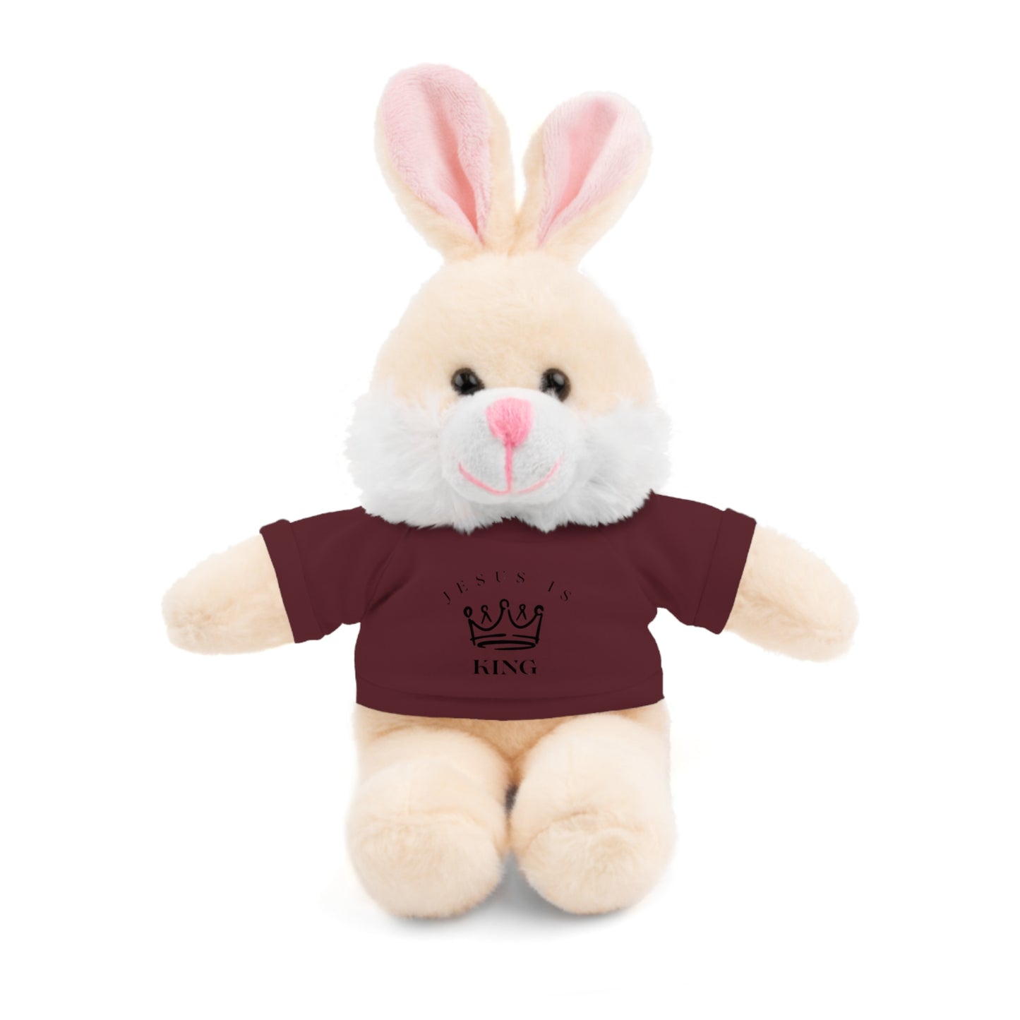 Plush Animals- Jesus is King Pattern