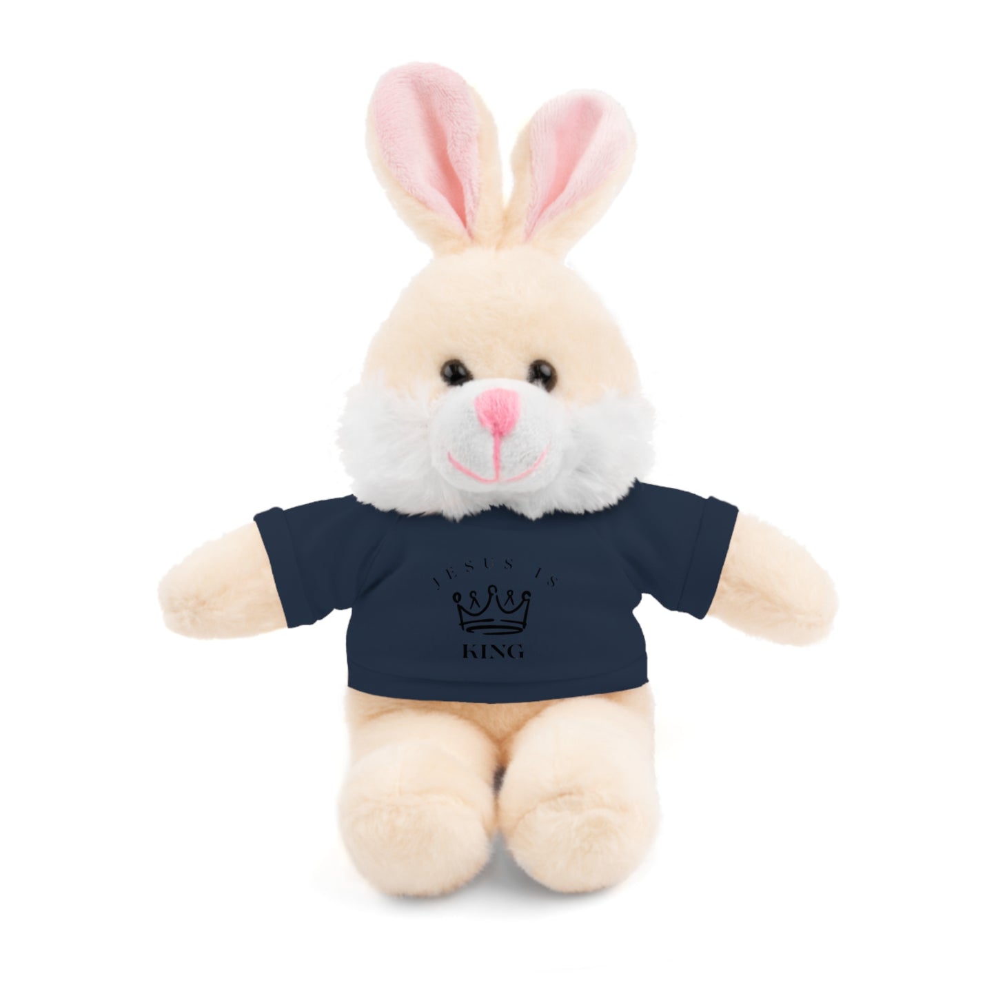 Plush Animals- Jesus is King Pattern