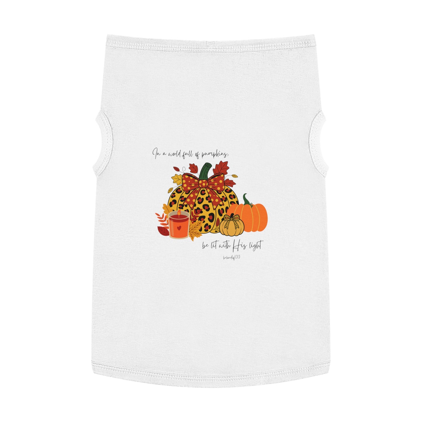 Pet Tee- Pumpkins