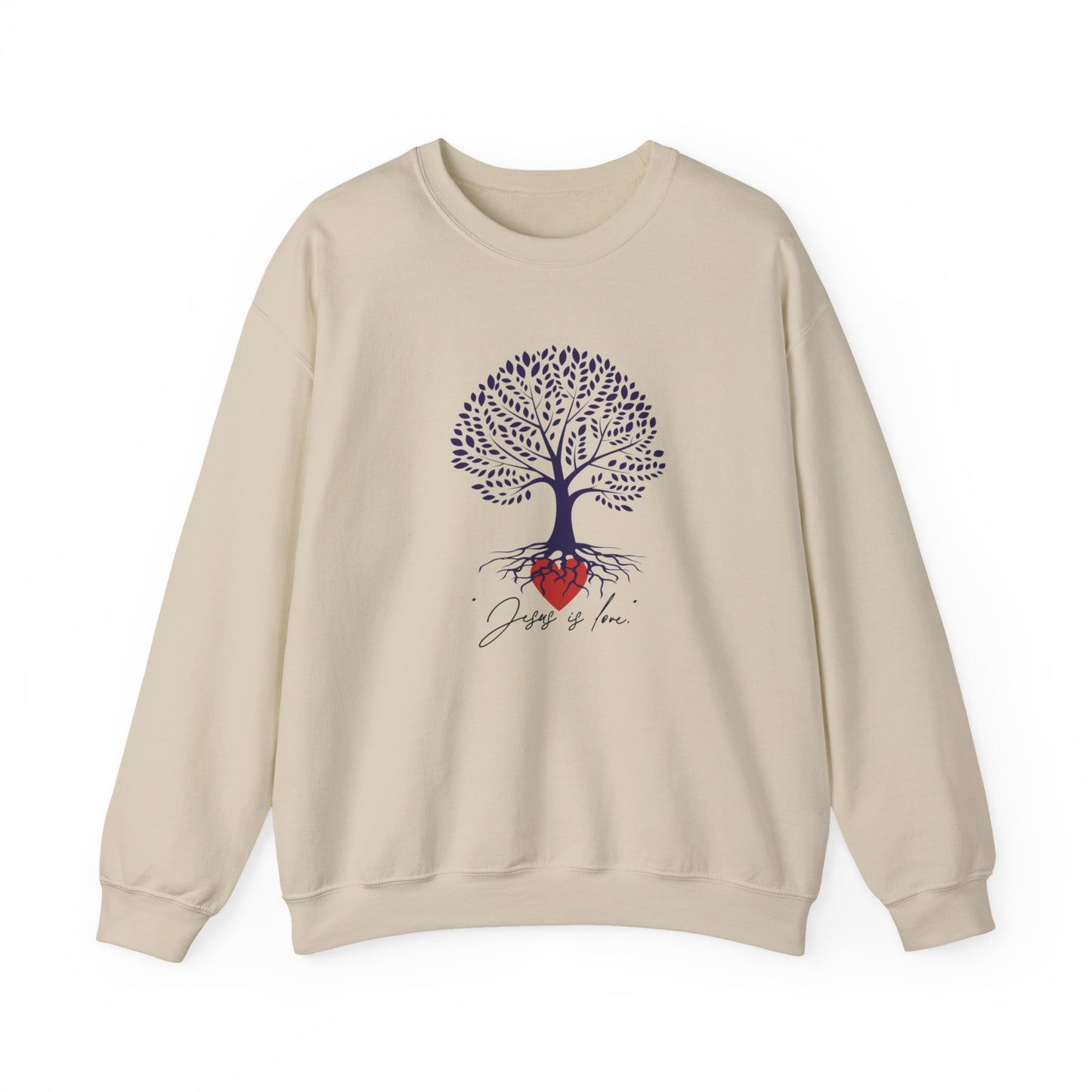 Sweatshirt - Jesus is Love Pattern