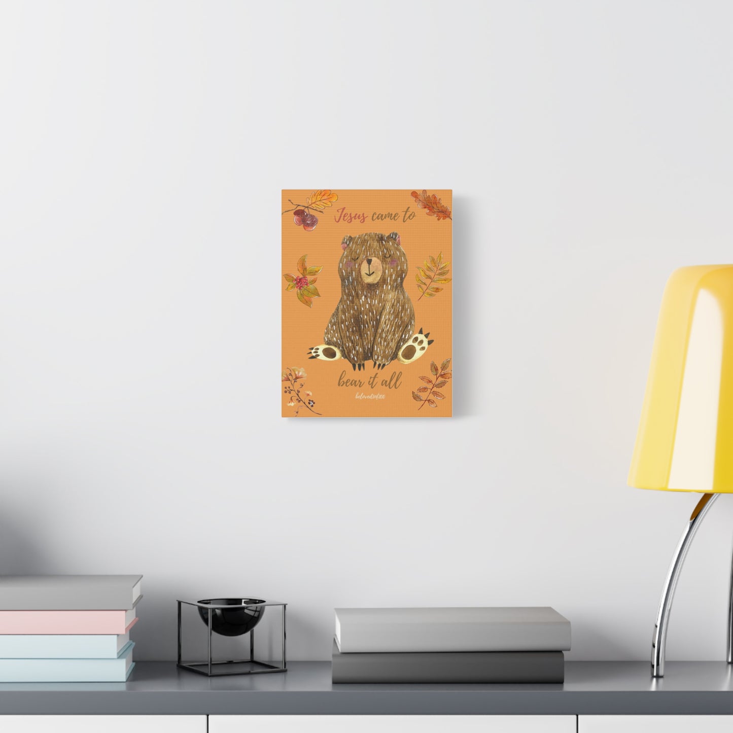 Canvas Print- Bear it all