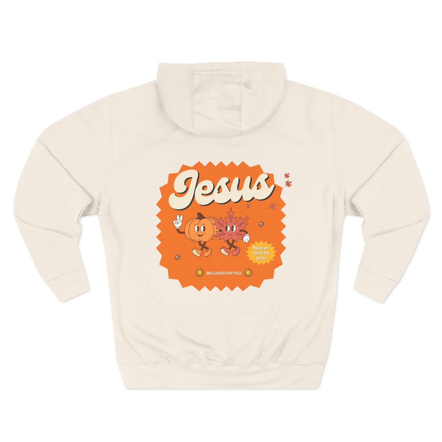 Hoodie - Jesus Never Leaves