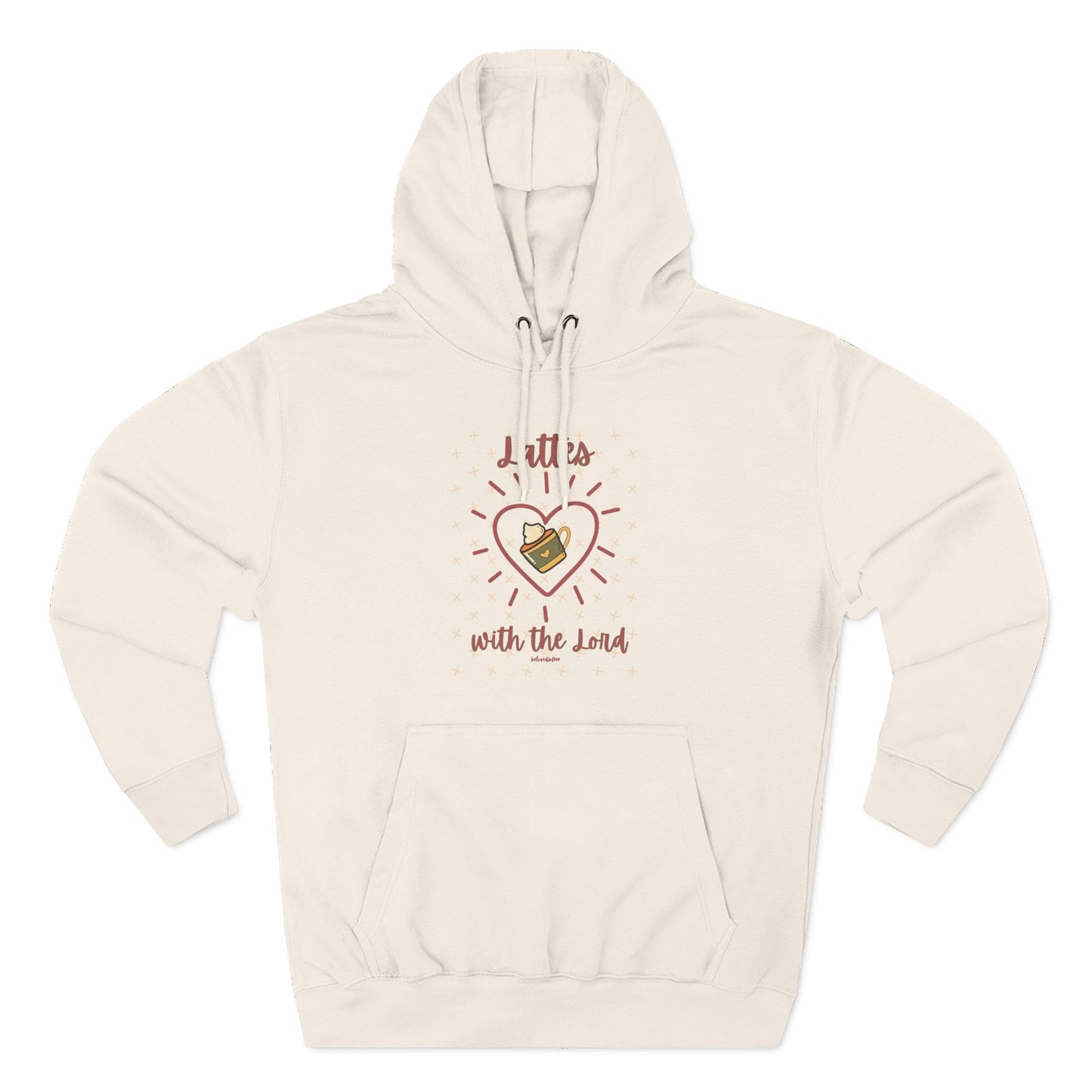 Hoodie - Lattes with the Lord