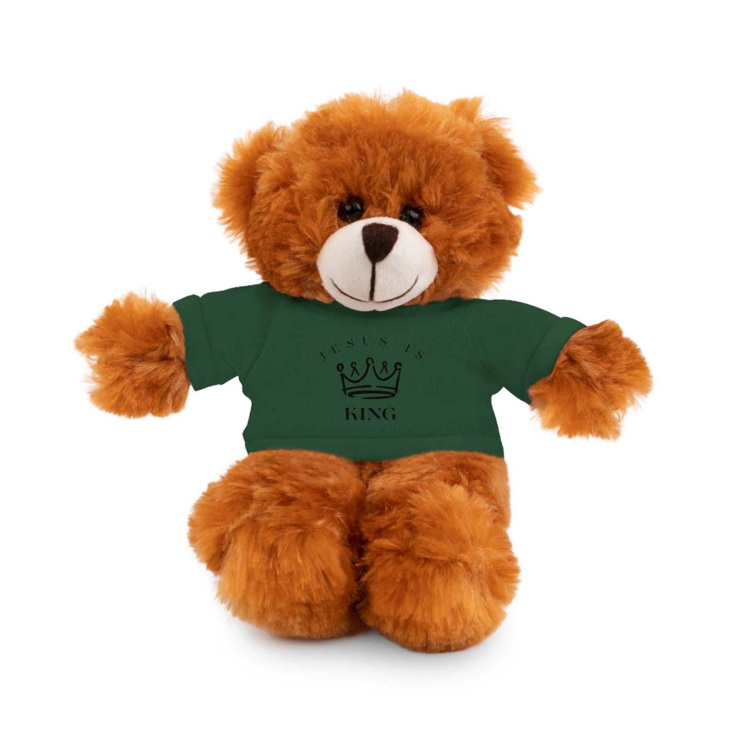 Plush Animals- Jesus is King Pattern