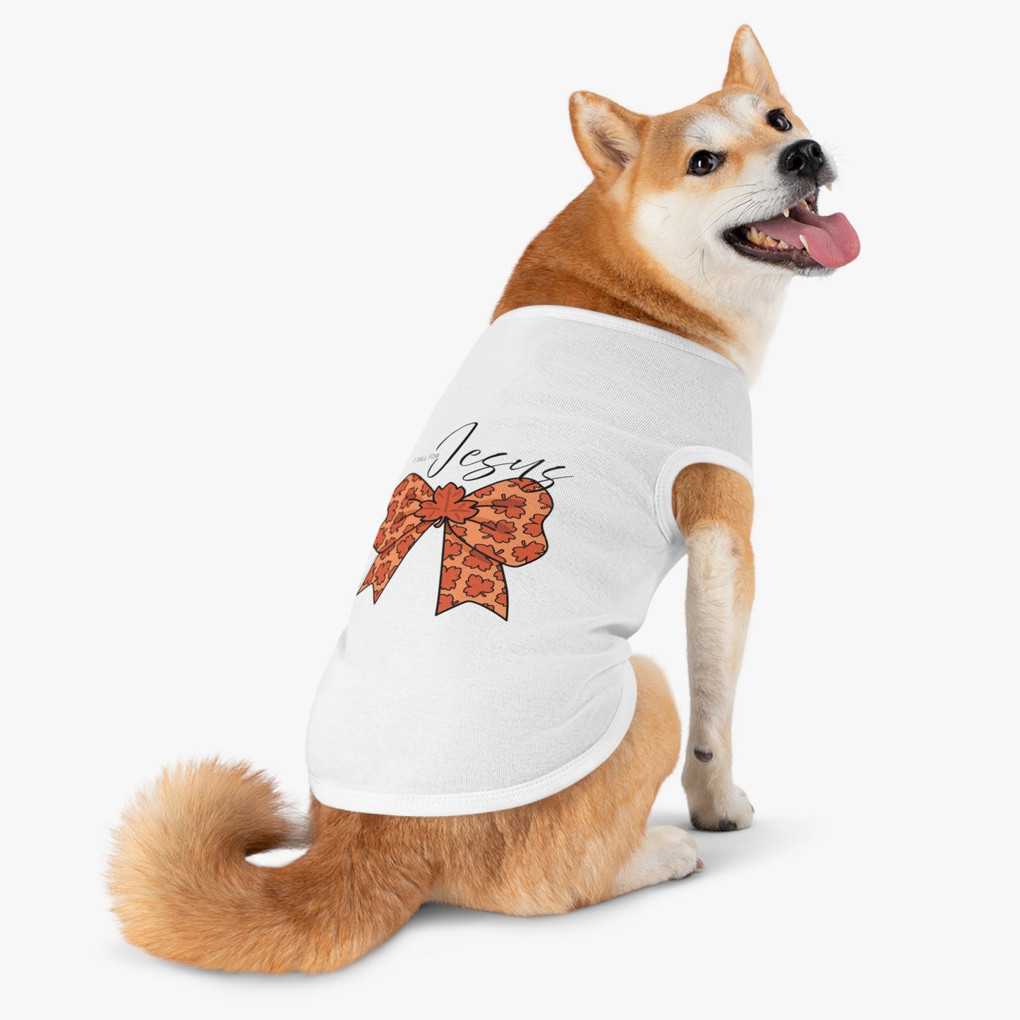 Pet Tee- I FALL FOR JESUS