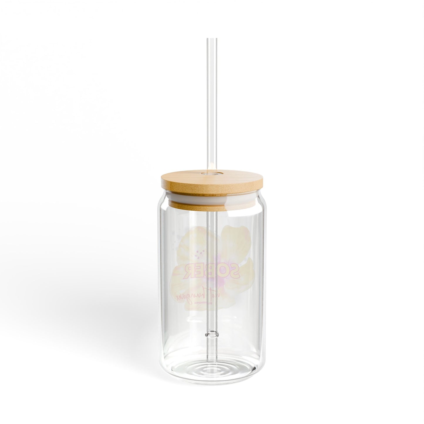Glass Cup- Sober not hungover
