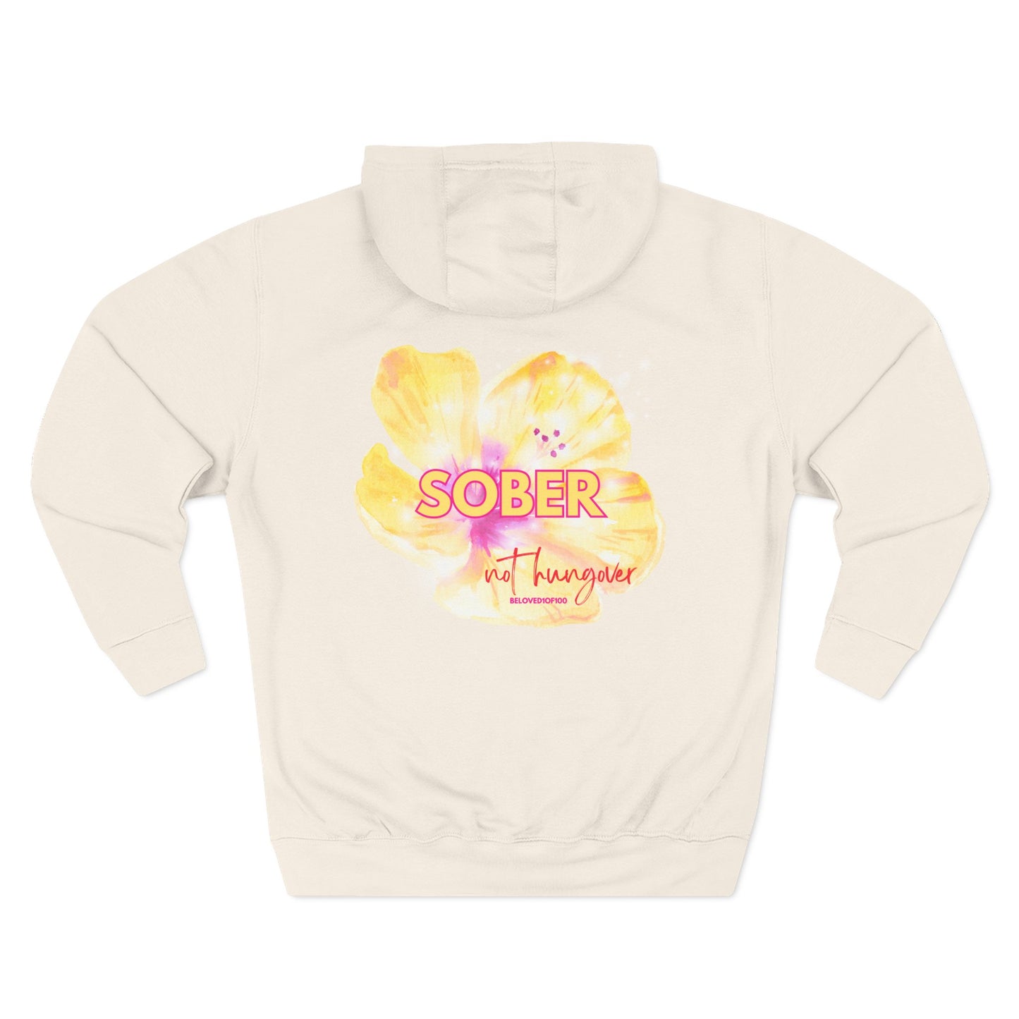 Hoodie - Sober not hungover