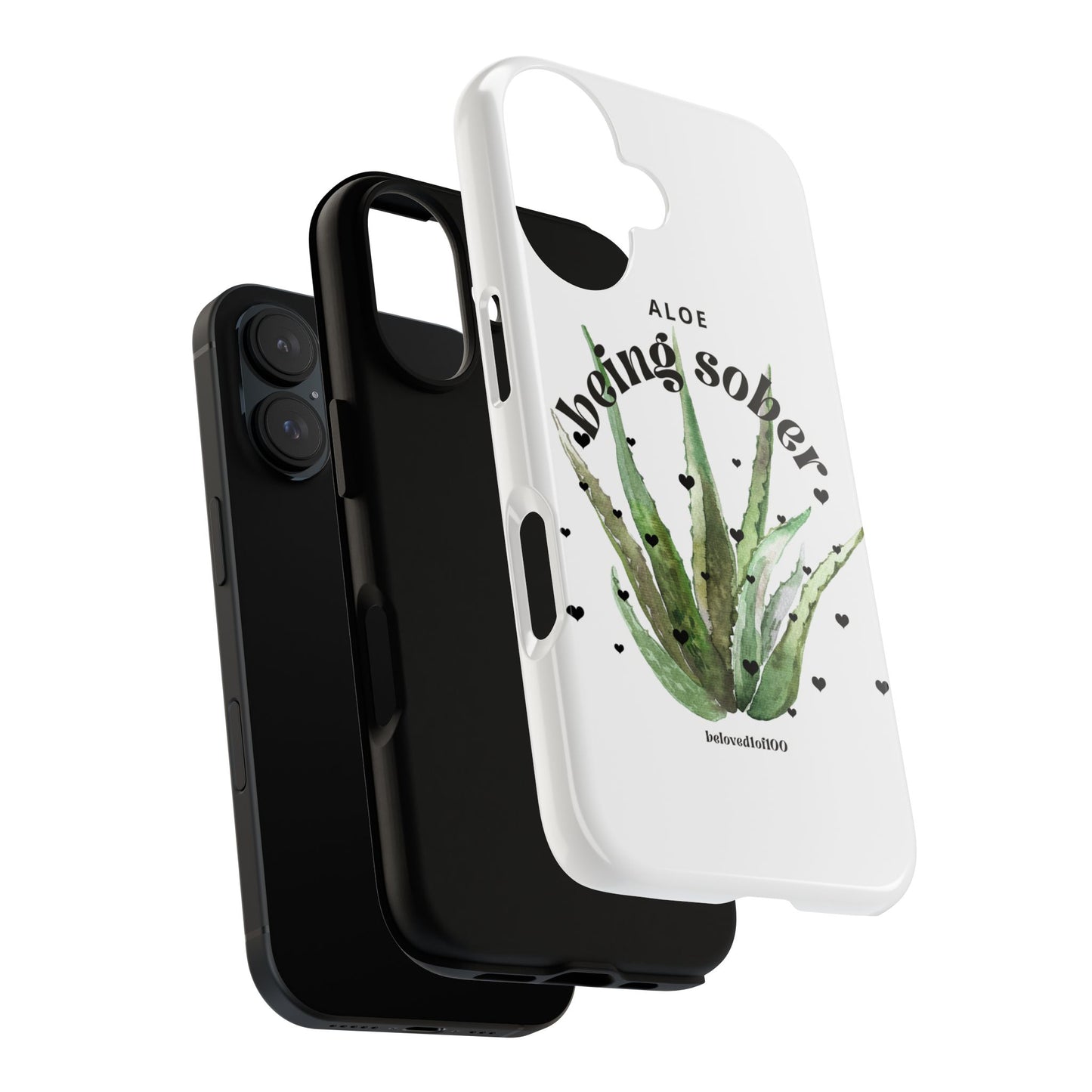 IPhone case - Aloe being sober
