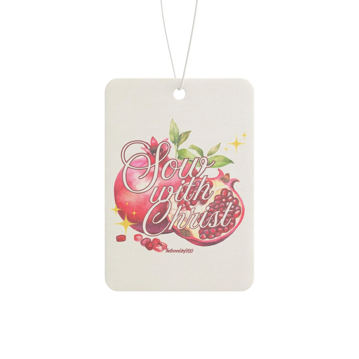Air Freshener- Sow with Christ