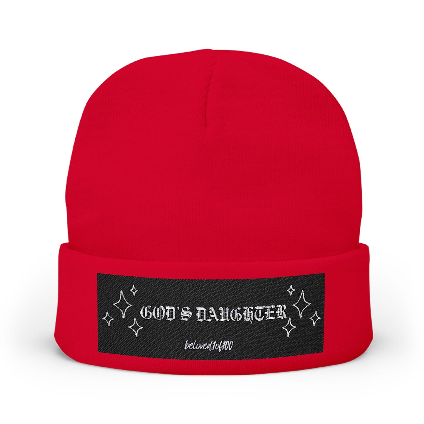 Knit Beanie - God's Daughter