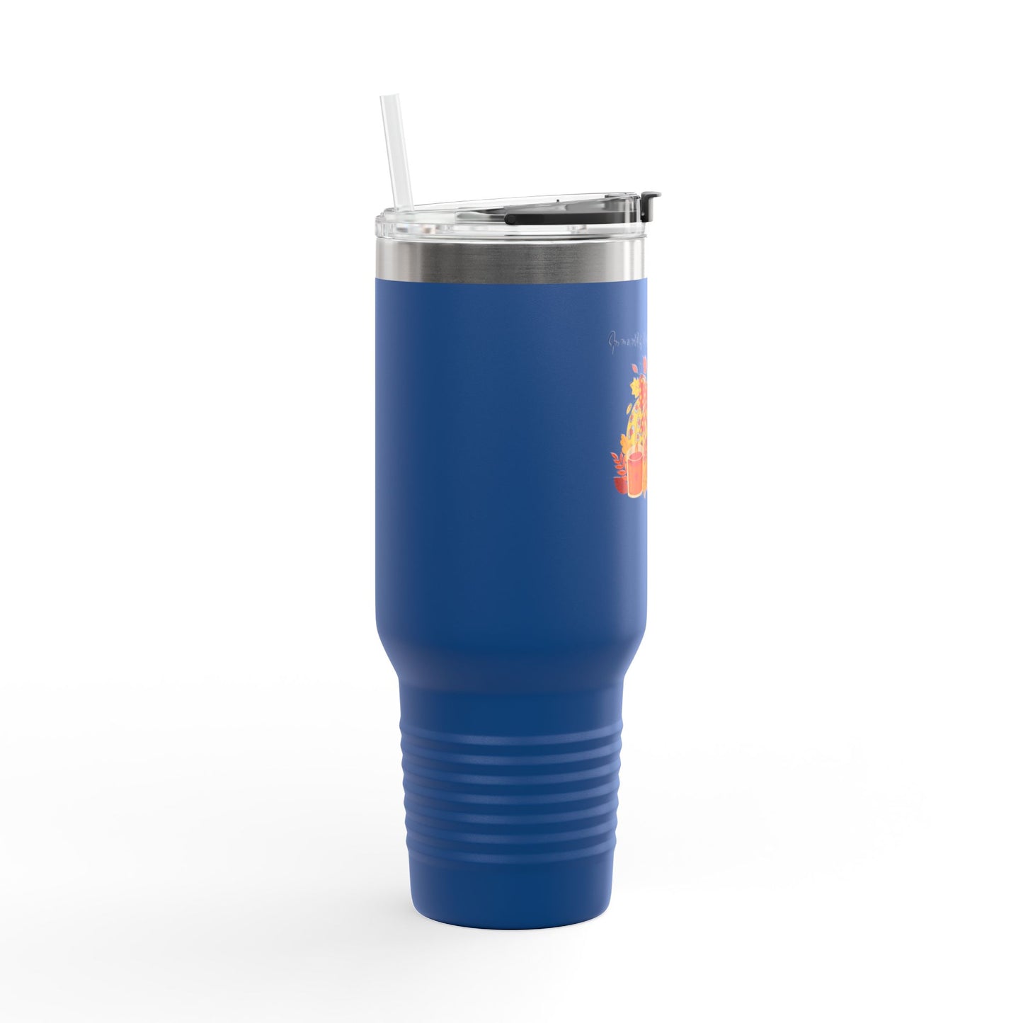 Insulated Travel Mug, 40oz  - Pumpkins