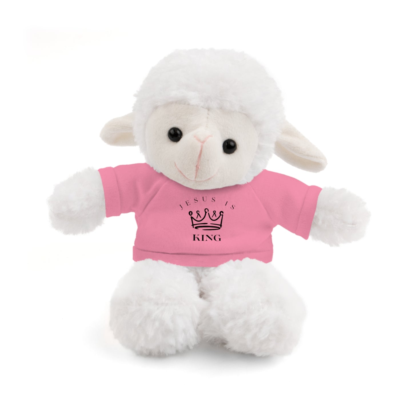 Plush Animals- Jesus is King Pattern