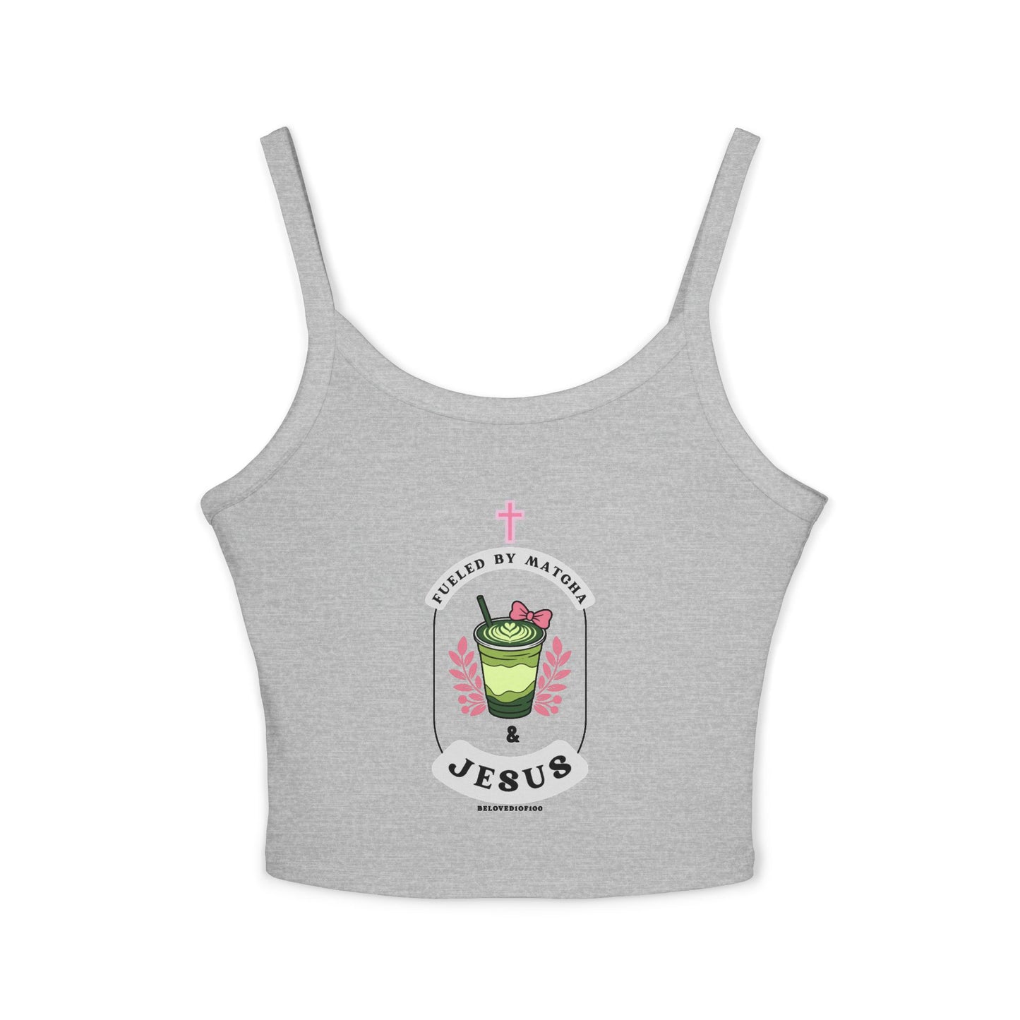 Spaghetti Strap - Matcha & Jesus