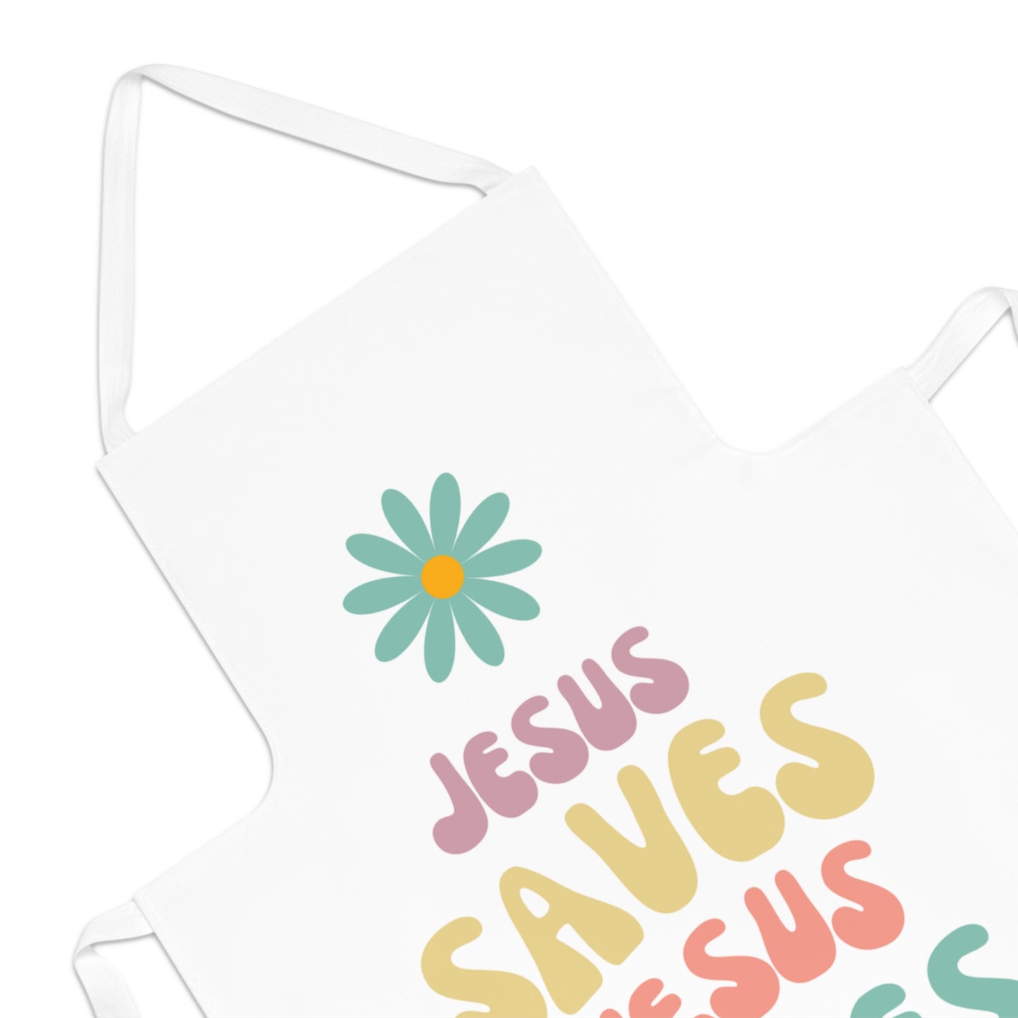 Apron - Jesus Saves Pattern
