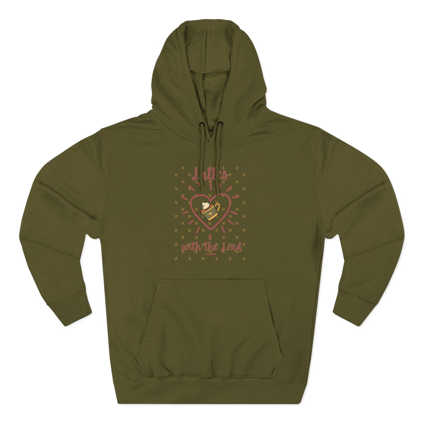 Hoodie - Lattes with the Lord