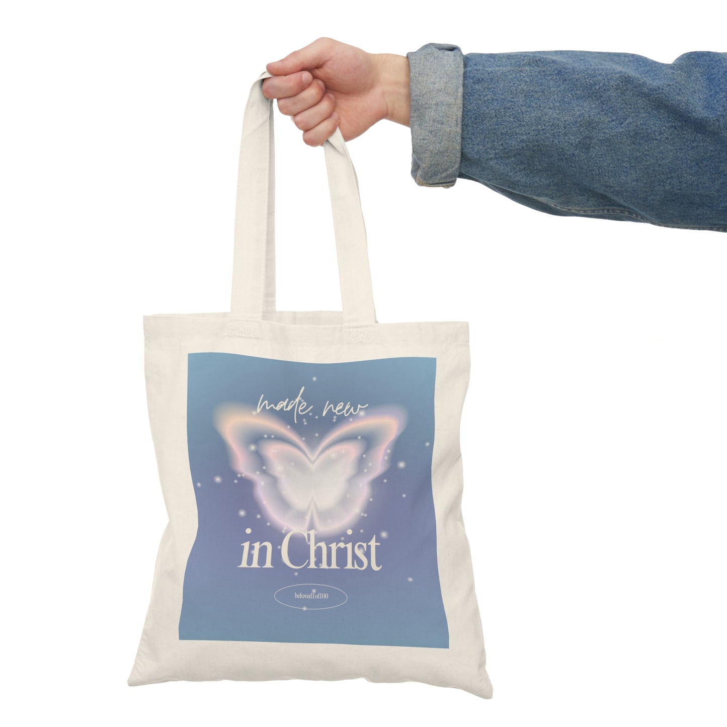 Natural Tote Bag- Made New Butterfly