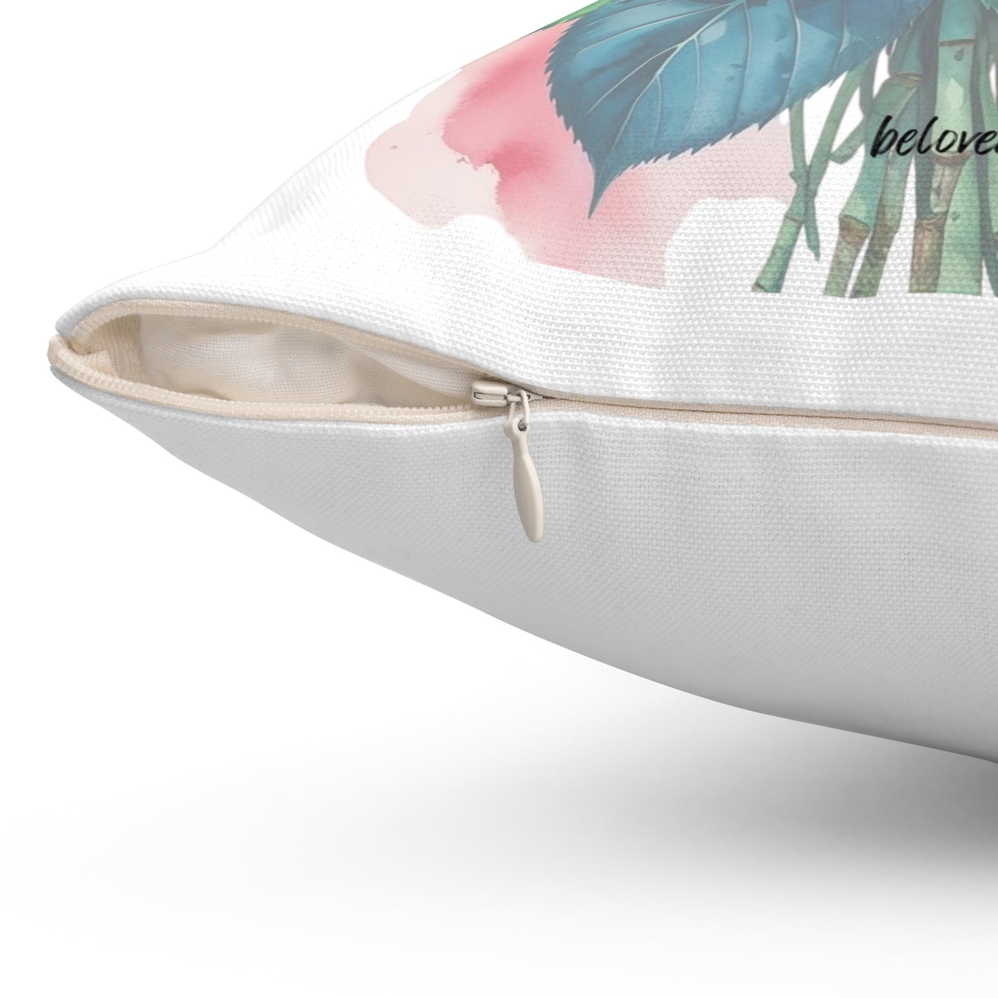 Throw Pillow- Hydrangea Snake Pattern Pattern