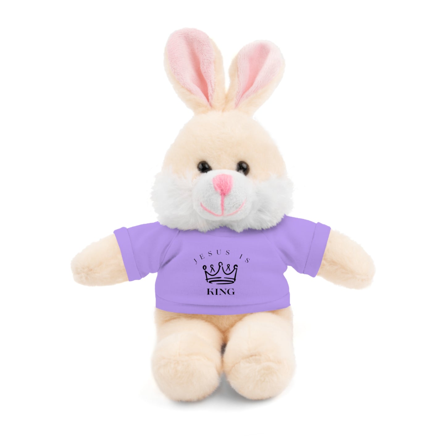 Plush Animals- Jesus is King Pattern